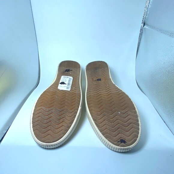 Toms Yellow Canvas Sneakers Womens Size 6 Casual Lace-Up Shoes - Picture 5 of 5